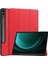 Samsung Galaxy Tab S10+KILIF Pu Deri+Tpu Üç Katlı Standlı Tablet Kılıfı Kalem Tutucu- (Yurt Dışından) 1