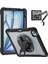 iPad Air 11(2024)/AIR(2022)/(2020)/IPAD Pro 11(2022)/(2021)/(2020)/(2018)CASE Kickstand Pc+Silikon+Tpu Tablet Kapağı-Şeffaf (Yurt Dışından) 1