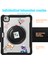 iPad Air 11(2024)/AIR(2022)/(2020)/IPAD Pro 11(2022)/(2021)/(2020)/(2018)CASE Döner Kickstand Tablet Kapağı-Şeffaf (Yurt Dışından) 4