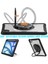 iPad Air 11(2024)/AIR(2022)/(2020)/IPAD Pro 11(2022)/(2021)/(2020)/(2018)CASE Döner Kickstand Tablet Kapağı-Şeffaf (Yurt Dışından) 5