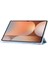 Samsung Galaxy Tab S10 Ultra Kılıf Üç Katlı Standlı Deri+Tpu+Akrilik Şeffaf Arkalı Tablet Kılıfı-Bebek Si (Yurt Dışından) 3