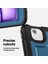 iPad Air 13(2024) Kılıf Omuz Askılı Kickstand Pc+Tpu Tablet Kılıfı-Lacivert (Yurt Dışından) 4