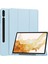 Samsung Galaxy Tab S10+STANDLI Kılıf Kalem Yuvalı Şok Emici Deri Tablet Kılıfı-Gök Si (Yurt Dışından) 1