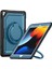 iPad 10.2(2021)/(2020)/(2019)/IPAD Pro 10.5-INÇ(2017)/IPAD Air 10.5 Inç Tablet Kılıfı Pc+Tpu Kickstand Kapak-Lacivert (Yurt Dışından) 1