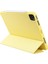 iPad Pro 11(2022)/(2021)/(2020)/(2018) Üç Katlı Yumuşak Silikon+Tpu Stand Akıllı Otomatik Uyku/uyandırma Kapağı -Açık Sarı (Yurt Dışından) 3