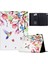 iPad 10.2(2020)/(2019)/IPAD Air 10.5 INÇ(2019)/IPAD Pro 10.5-INÇ(2017) Kılıf Desenli Baskı Tablet Kapağı-Çiçekler ve Kuşlar (Yurt Dışından) 1