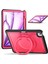 iPad Air 13(2024) Kılıf Döner Kickstand Pc+Tpu Darbeye Dayanıklı Tablet Kapağı- (Yurt Dışından) 1
