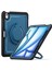 iPad Air 11(2024) Kılıf Döner Kickstand Pc+Tpu Darbeye Dayanıklı Tablet Kılıfı-Lacivert (Yurt Dışından) 1