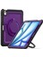 iPad Air 11(2024) Kılıf Döner Kickstand Pc+Tpu Darbeye Dayanıklı Tablet Kapağı- (Yurt Dışından) 1