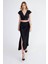 V Yaka Pullu Crop Bluz 4