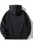 Siyah Renkli Kapüşonlu Kanguru Cepli Oversize Sweatshirt 2