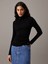 Woven Label Roll Neck Sweater 1