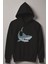 Köpekbalığı Baskılı Kapşonlu Çocuk Sweatshirt 12490 1
