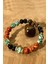 Sertifikalı Doğal Taş Sağlık Bilekliği 8 mm ( Malahit - Jasper - Kaplan Gözü - Akik ) 2