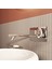 İstanbul A42231 Ankastre Lavabo Bataryası, Uzun, Sıva Üstü, Krom 3