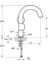 Root Square A42751 Ankastre Duş Bataryası, Sıva Üstü, Krom 3