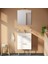 Mia 75071 Banyo Dolabı Seti Çekmeceli, Ayaklı, 60 cm, Parlak Beyaz 2