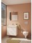 Ardea 67088 Banyo Dolabı Seti Çekmeceli, 70 cm, Parlak Beyaz 2