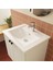 Integra 7055B003-0001 Etajerli Lavabo, Beyaz, 60x47 cm 4
