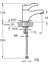 AquaMed A47012STA Lavabo Bataryası, Krom 2