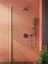 AquaHeat A4271836 Round Ankastre Termostatik Banyo Bataryası, Mat Siyah 2