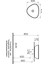 Plural 7812B420-0016 Üçgen Alçak Çanak Lavabo, VitrA Clean, 47 cm, Mat Bej 4