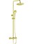 VitrA A4720574 AquaHeat Bliss S 240 2F Duş Sistemi, Soft Altın 1