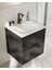 Suit A4261639 Lavabo Bataryası Yandan, Parlak Siyah 4