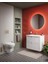 Root Round A4270534 Lavabo Bataryası, Fırçalı Nikel 3