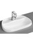 Frame 5696B401-0041 Armatür Bantlı Tezgah Üstü TV Lavabo, 57 cm, Mat Beyaz 1
