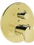 Root Round A4269523 Ankastre Termostatik Duş Bataryası, Sıva Üstü Grubu, Altın 1