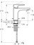 Artema Root Round A4270636 Yüksek Lavabo Bataryası, Mat Siyah 3