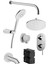 Minimax S A49273 Ankastre Duş Seti, Krom 1
