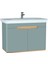 Sento 65872 Lavabo Dolabı, Kapaklı, Mat Fiyord Yeşili,100 cm 2