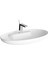 Memoria 5881B401-0563 Oval Çanak Lavabo, VitrA Clean, 75 cm, Mat Beyaz 1