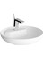 Memoria 5880B401-0563 Yuvarlak Çanak Lavabo, VitrA Clean, 50 cm, Mat Beyaz 1