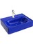 Equal 7241B440-0001 Lavabo, İndigo Mavi, 60 cm 1