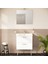 Mia 66100 Banyo Dolabı Seti Çekmeceli, Ayaklı, 70 cm, Parlak Beyaz 6