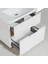 Sento 60824 Lavabo Dolabı, Çift Çekmeceli, 80 cm, Mat Beyaz 2
