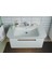 Sento 60813 Lavabo Dolabı, Tek Çekmeceli, 80 cm, Mat Beyaz 2
