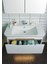 Sento 60813 Lavabo Dolabı, Tek Çekmeceli, 80 cm, Mat Beyaz 4