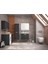 Sento 60809 Lavabo Dolabı, Kapaklı, 80 cm, Mat Antrasit 2