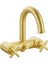 Origin Classic A4289325 Banyo Bataryası, Fırçalı Altın 1
