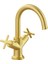 Origin Classic A4288425 Lavabo Bataryası, Çift Kumandalı, Fırçal Altın 1