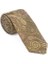 Hardal Şal Motif Desen Kravat Mendil Set 2