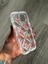 iPhone 12 Pro Uyumlu Kılıf Şeffaf ve Hologram Yastık Desenli Silikon Kılıf 1