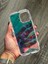 iPhone 12 Pro Max Uyumlu Kılıf Şeffaf ve Hologram Yastık Desenli Silikon Kılıf 4