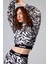 Zebra Baskılı Bluz 36 5