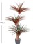 Tekno Trust Yapay Avize Çiçeği Bitkisi (Yucca Ağacı) 200 Yapraklı Yeşil-Bordo 170 Cm. 4