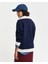 Kadın Lacivert Loose Fit Yarım Fermuarlı Logolu Sweatshirt 4201243.409 2